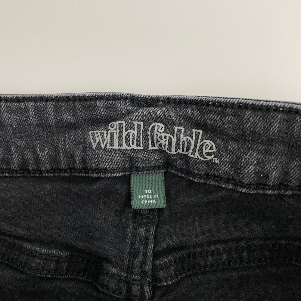 Wild Fable High Rise Skinny Ripped Jeans Size 10 - Picture 6 of 8